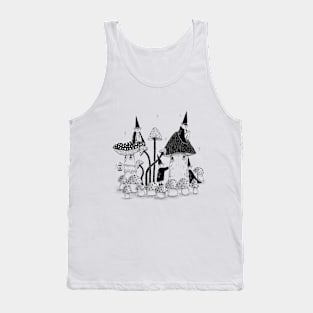 Mushroom Family Tank Top